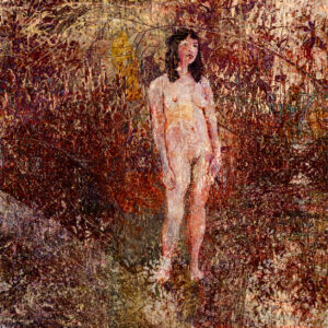 one with nature schilderij