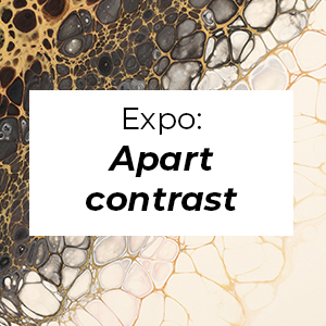 Expositie apart contrast